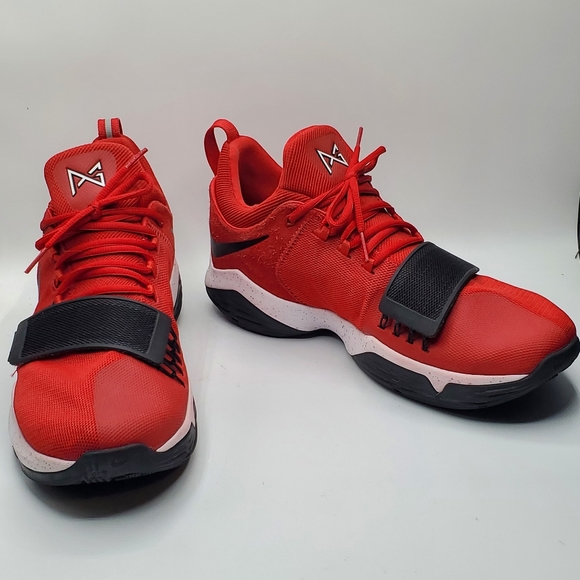Nike Prince George 1 University Red basketball gym shoes size 10.5 like new main image 15